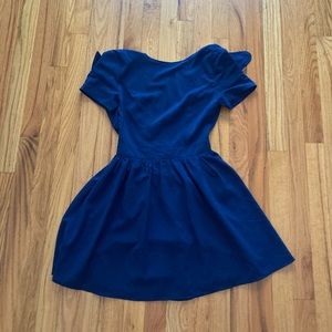 Tobi navy blue mini dress